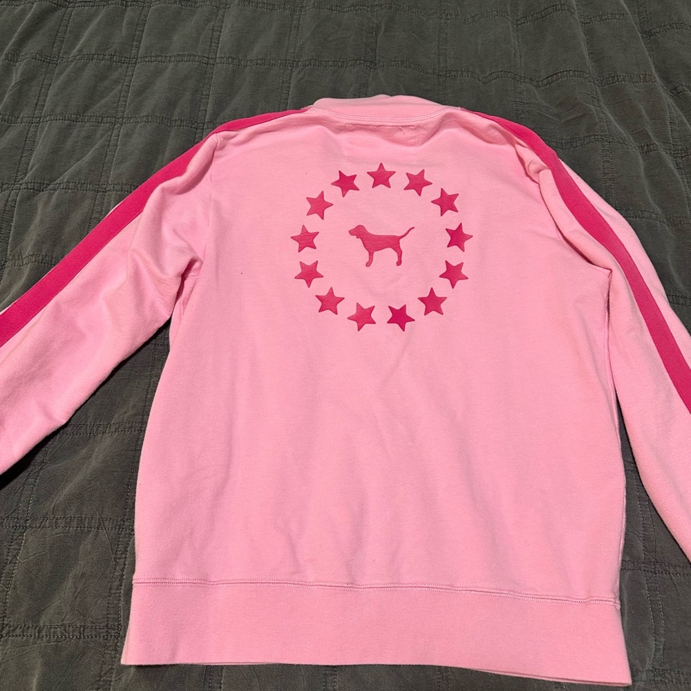 Rare Pink Victoria secret shining Pink Stars Tracksuit - Picture 7 of 7